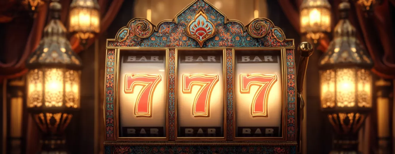 آلة سلوت تظهر مجموعة الفوز 777